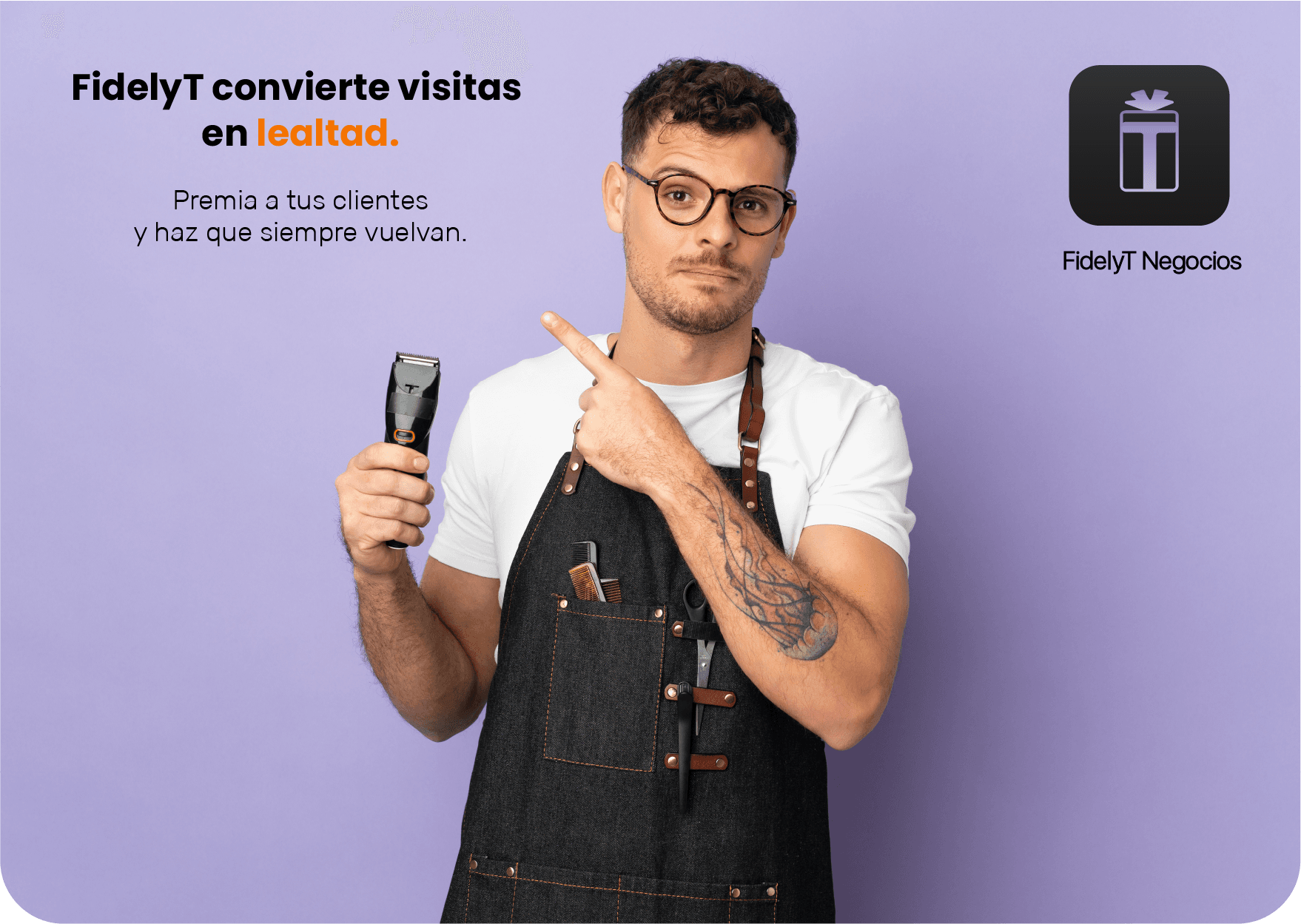 Cómo funciona FidelyT Negocios